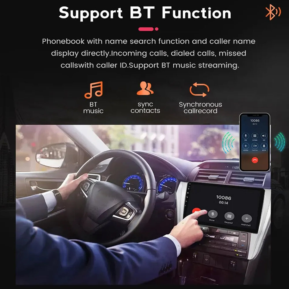 For 2012 - 2017 Ford Focus CarPlay Android Auto