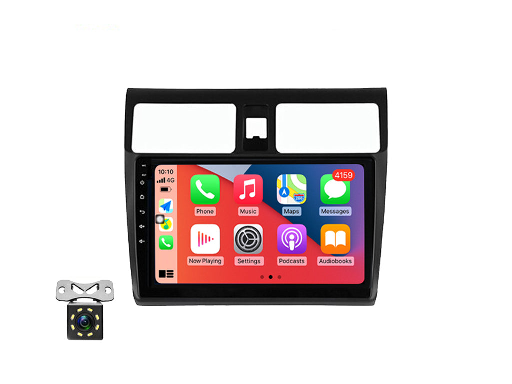 For Suzuki Swift 2005 - 2010 10.1" Android Car Stereo Wireless CarPlay Android Auto