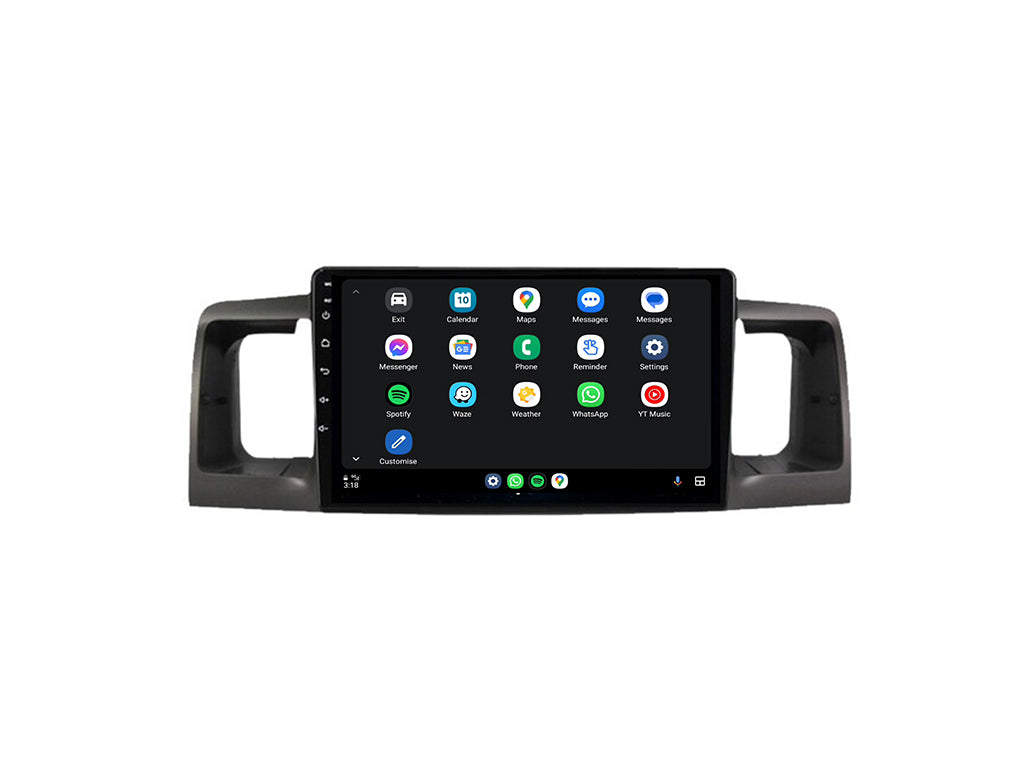 For 2000 - 2006 Toyota Corolla 9" Wireless CarPlay Android Auto Headunit