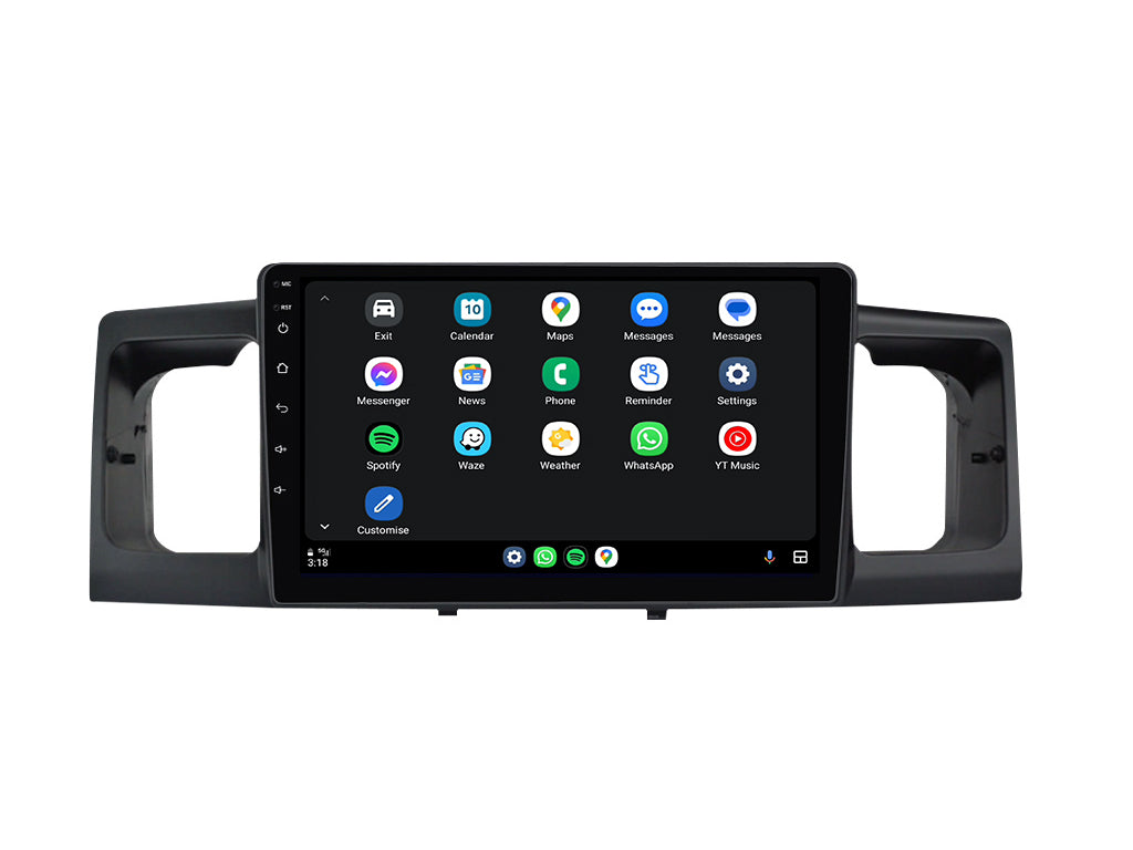 For 2000 - 2006 Toyota Corolla 9" Wireless CarPlay Android Auto Headunit