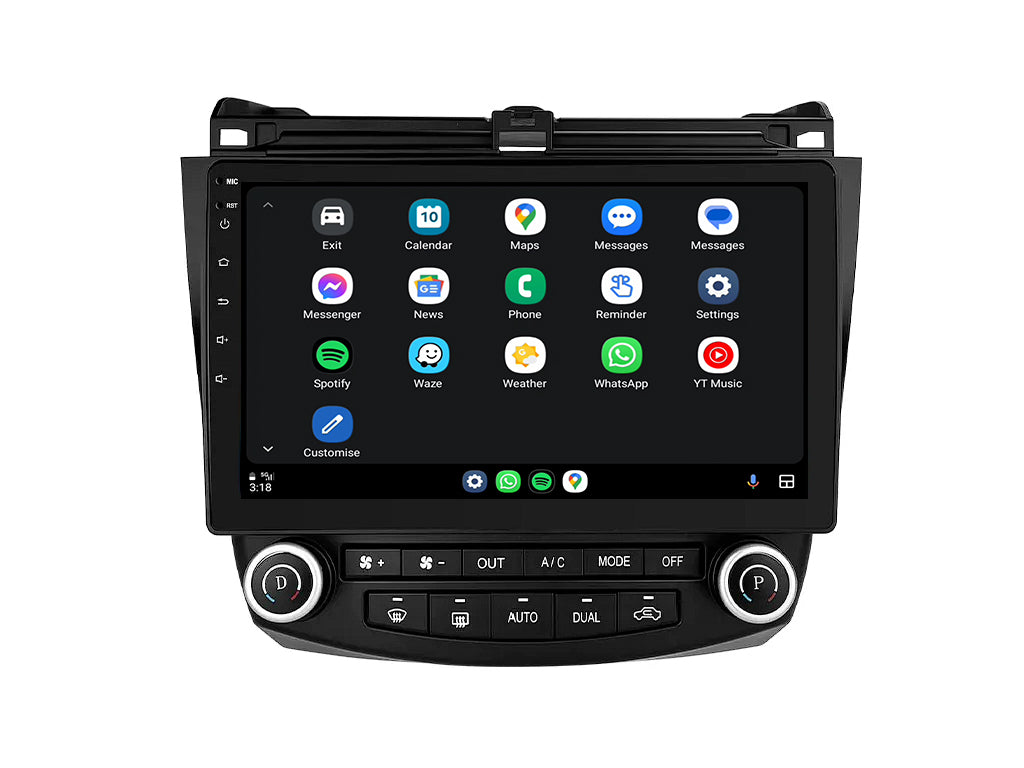 For 2002 - 2007 Honda Accord CarPlay Android Auto Stereo