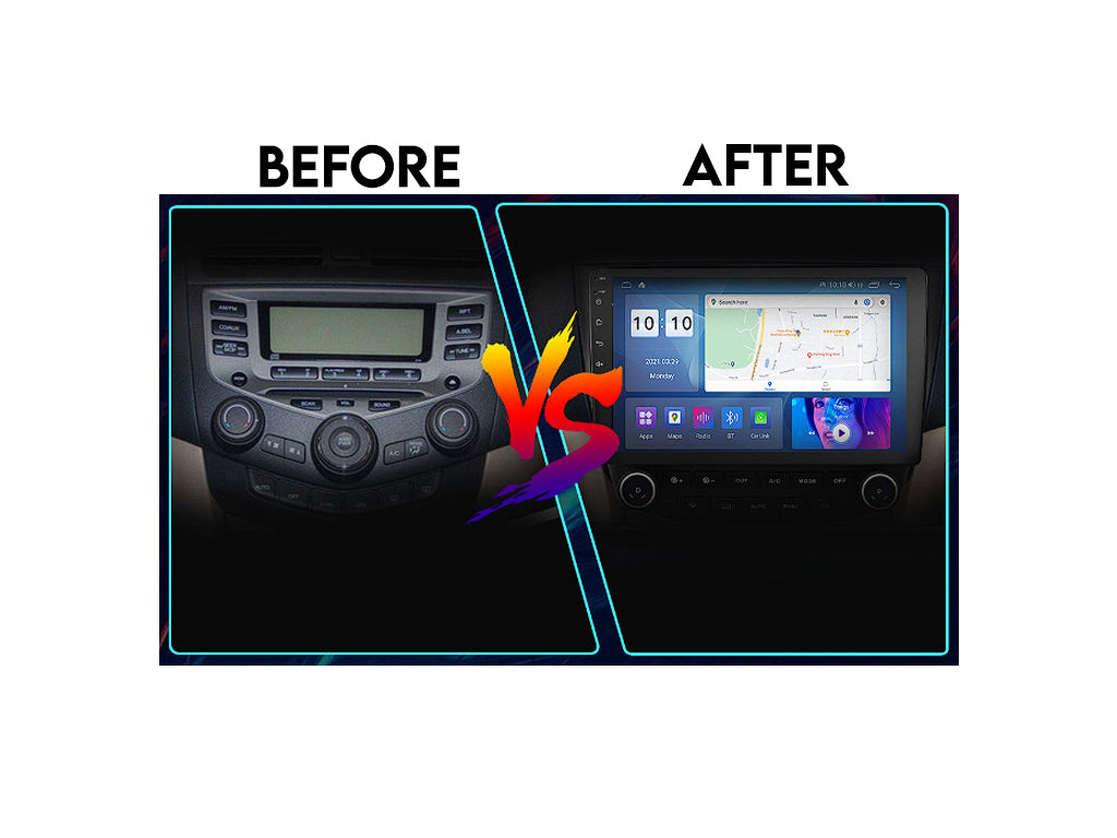 For 2002 - 2007 Honda Accord CarPlay Android Auto Stereo