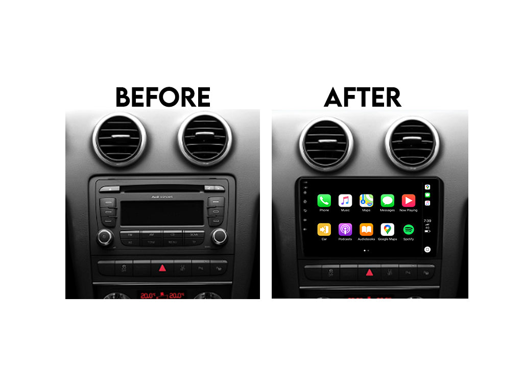 For 2003 - 2012 Audi A3 CarPlay Android Auto Stereo