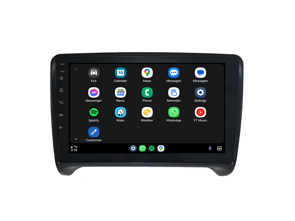 For 2000 - 2014 Audi A3 CarPlay Android Auto Stereo