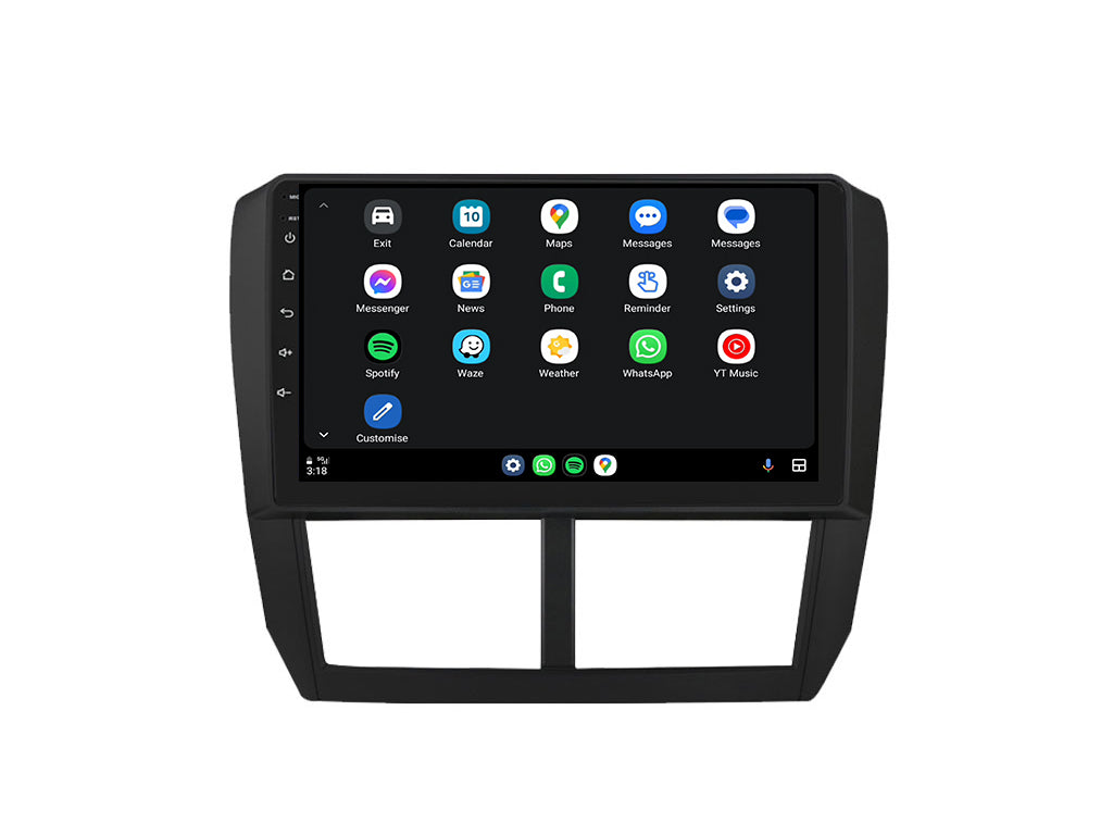 For 2008 - 2014 Subaru Forester Impreza CarPlay Android Auto