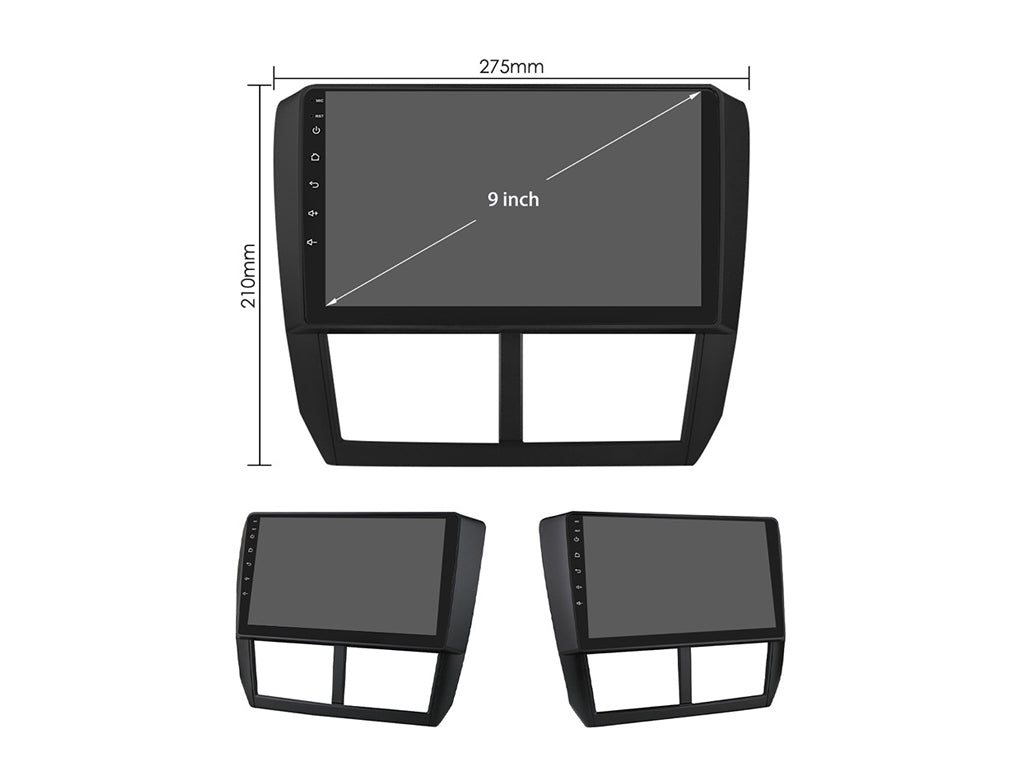 For 2008 - 2014 Subaru Forester Impreza CarPlay Android Auto