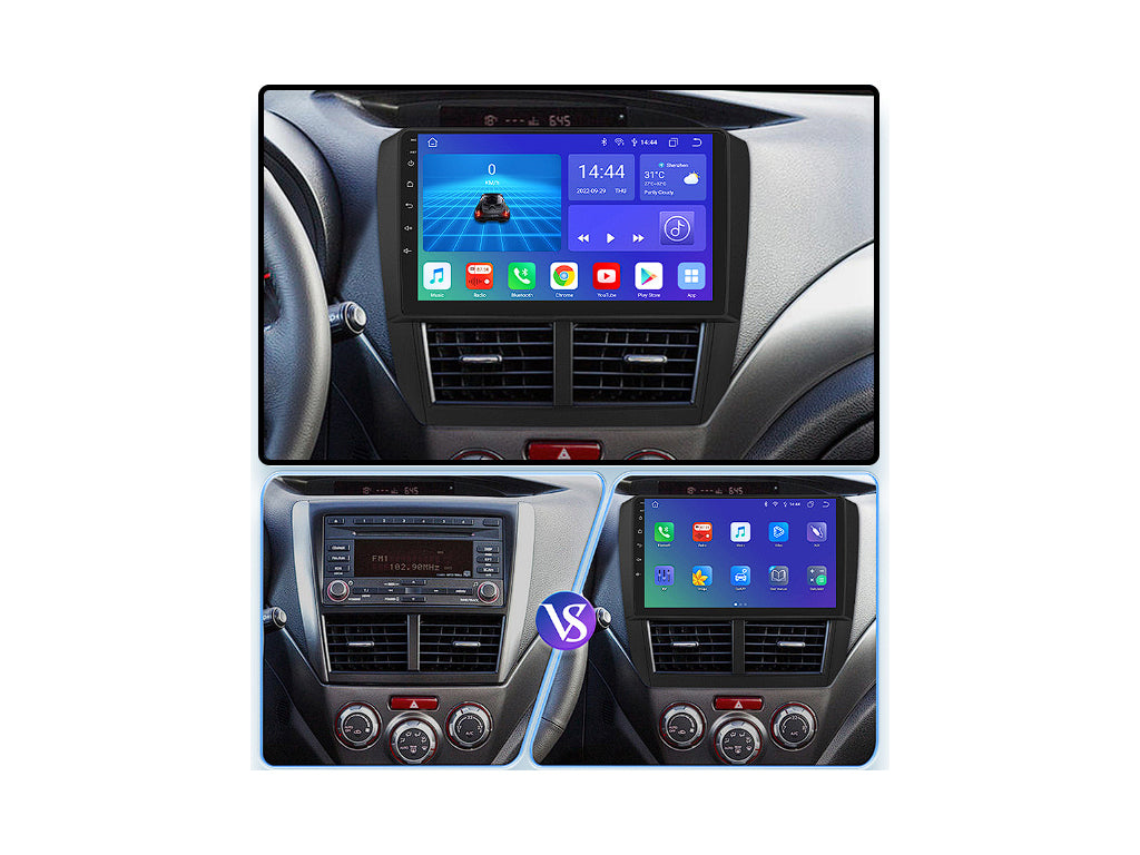 For 2008 - 2014 Subaru Forester Impreza CarPlay Android Auto