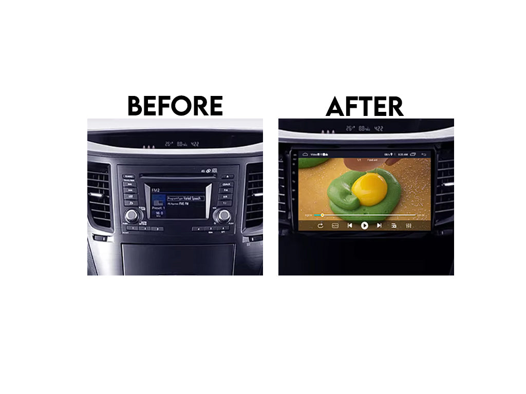 For 2009 - 2014 Subaru Outback Legacy CarPlay Android Auto