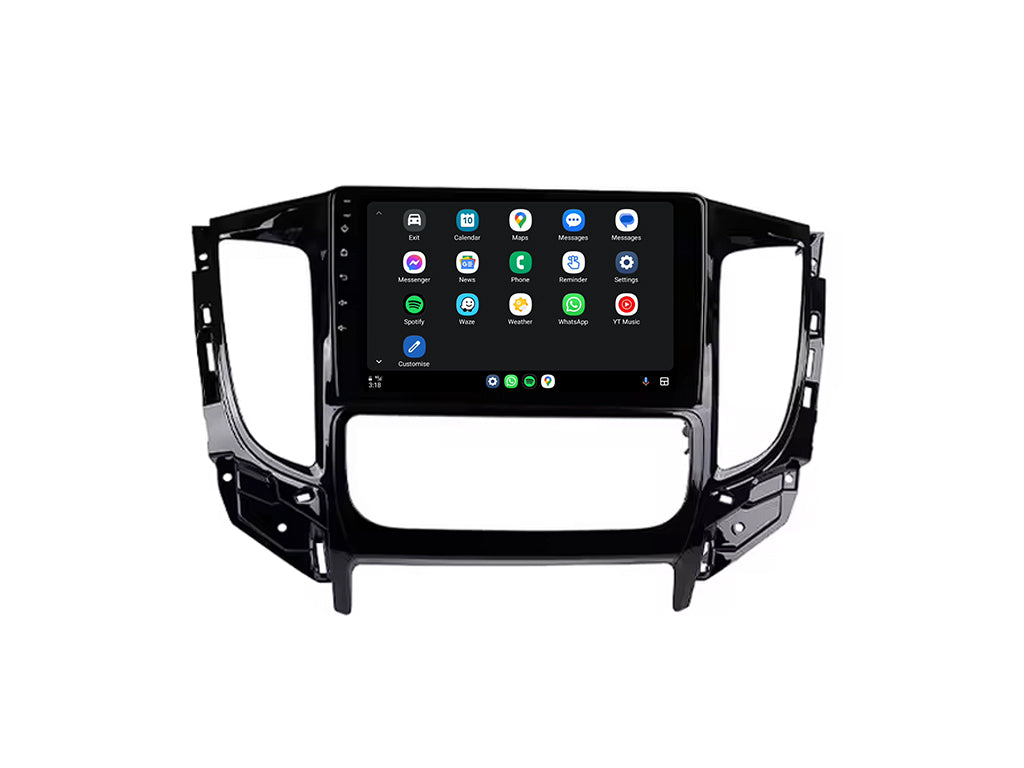 For 2015 - 2020 Mitsubishi Triton / L200 Auto AC CarPlay Android Auto