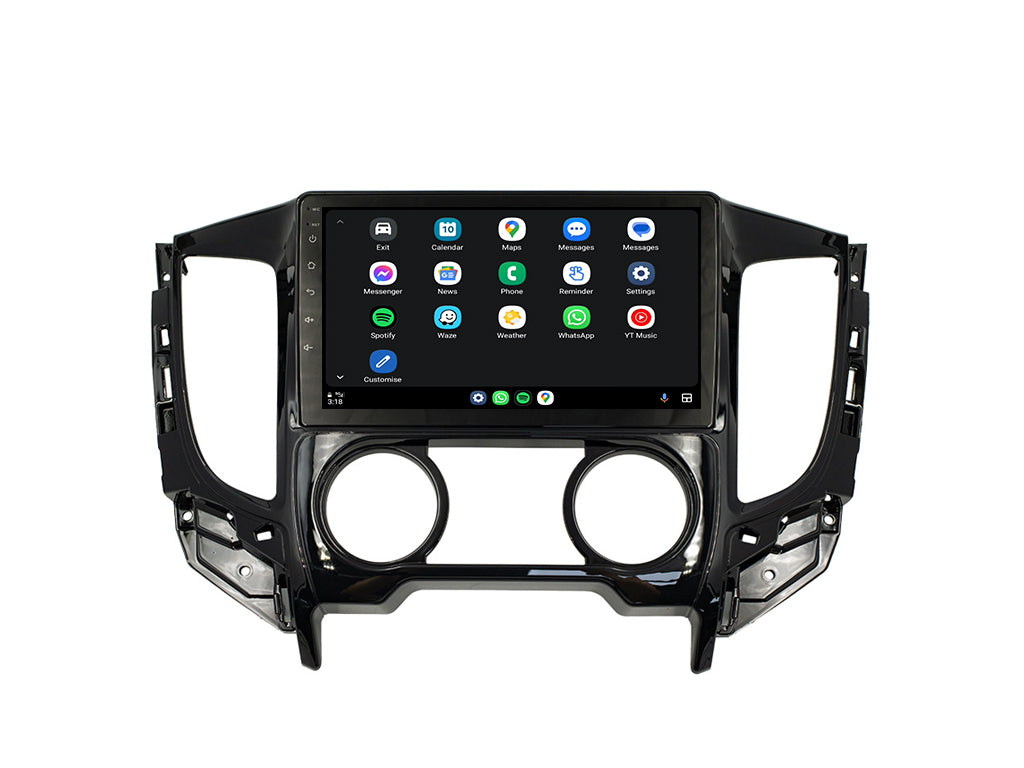 For 2015 - 2020 Mitsubishi Triton / L200 Manual AC CarPlay Android Auto