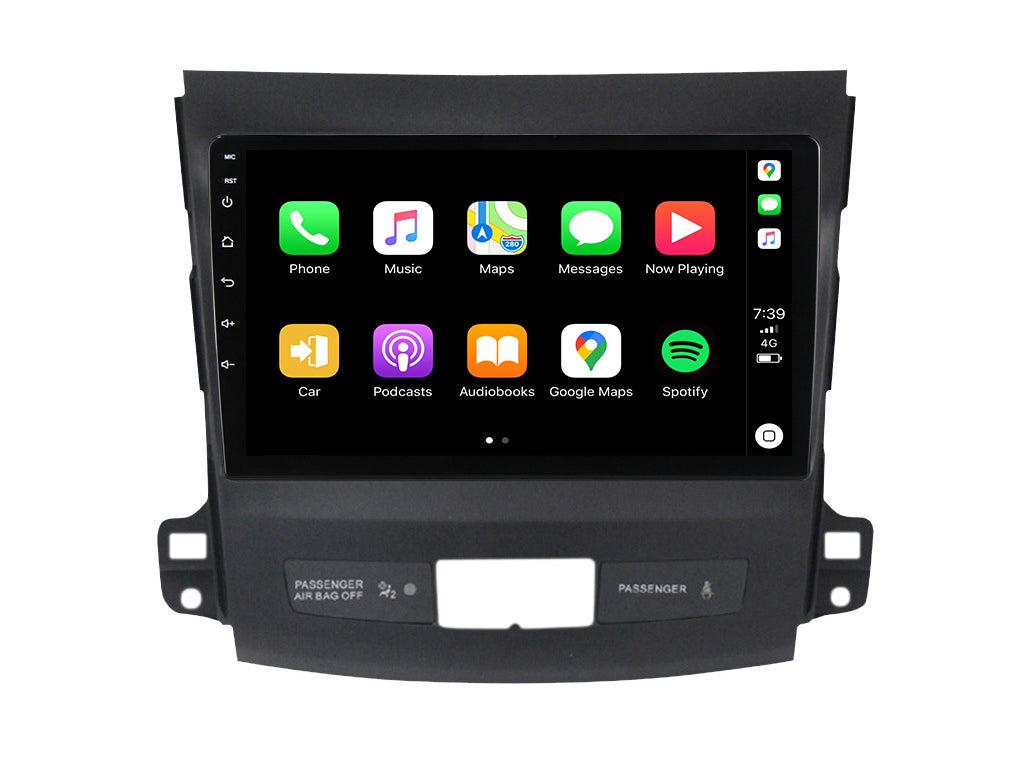 For 2005 - 2012 Mitsubishi Outlander CarPlay Android Auto