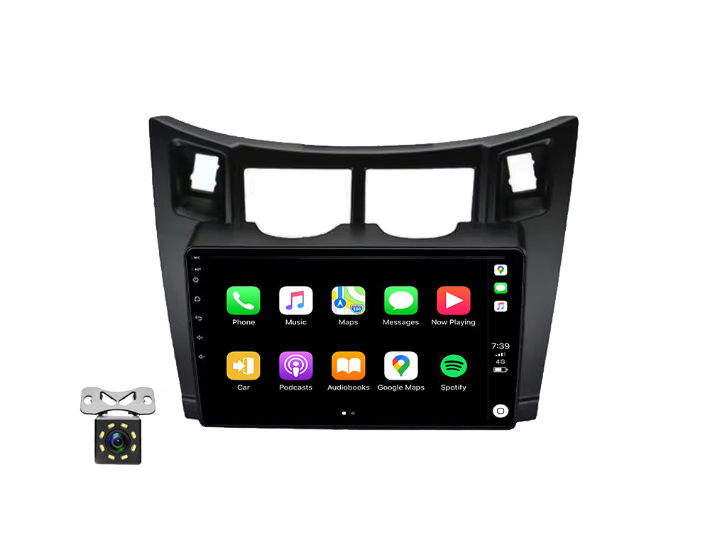 For 2005 - 2012 Toyota VITZ/Yaris/Platz CarPlay Android Auto Stereo