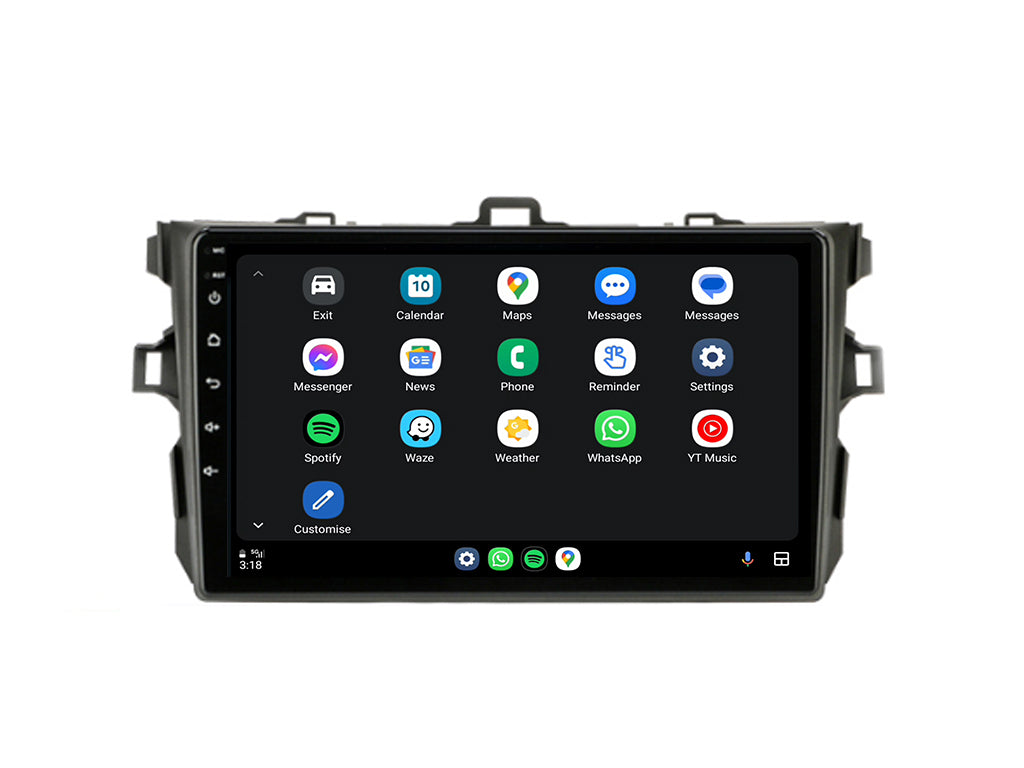 For 2006 - 2013 Toyota Corolla CarPlay Android Auto Stereo