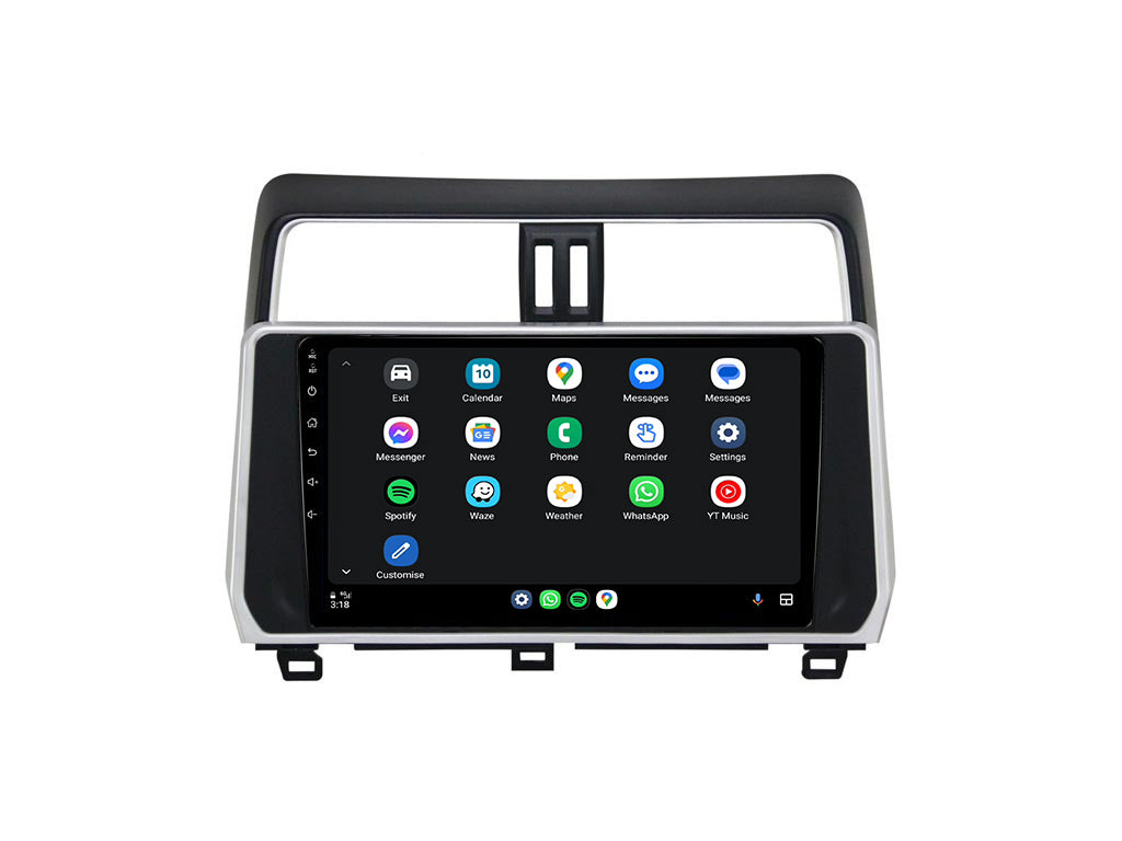 For 2018 - 2023 Land Cruiser Prado 4GB CarPlay Android Auto Stereo