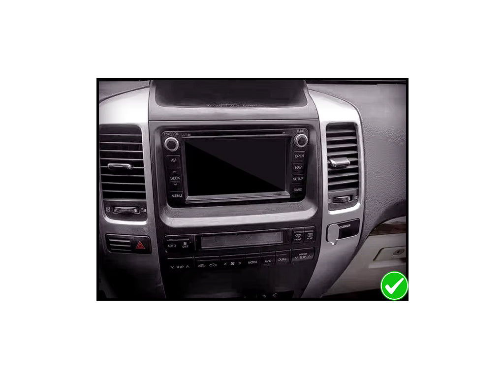 For 2003 - 2009 Land Cruiser Prado CarPlay Android Auto Stereo