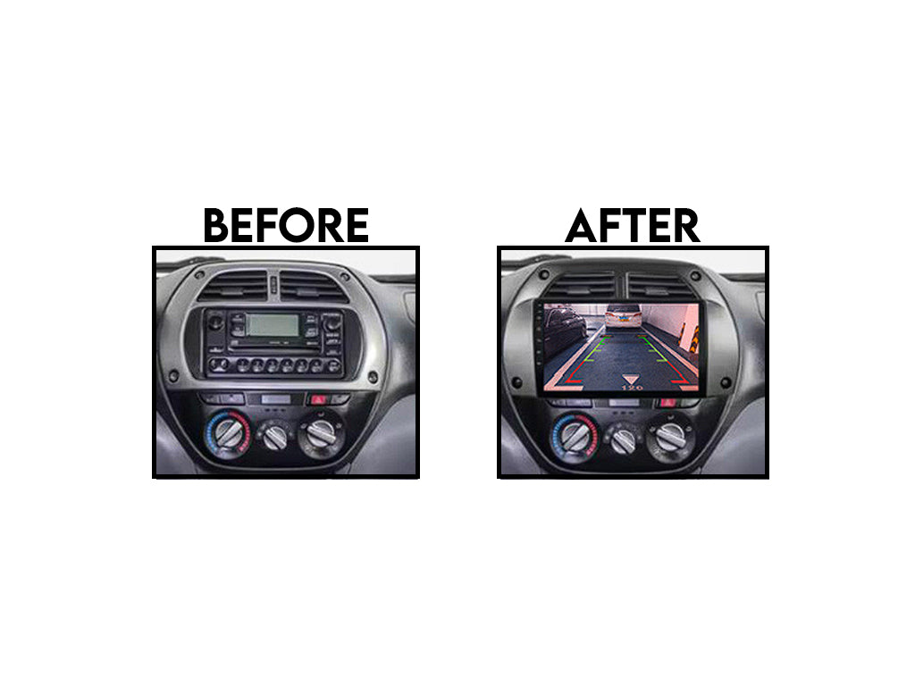 For 2000 - 2005 Toyota RAV4 CarPlay Android Auto Stereo