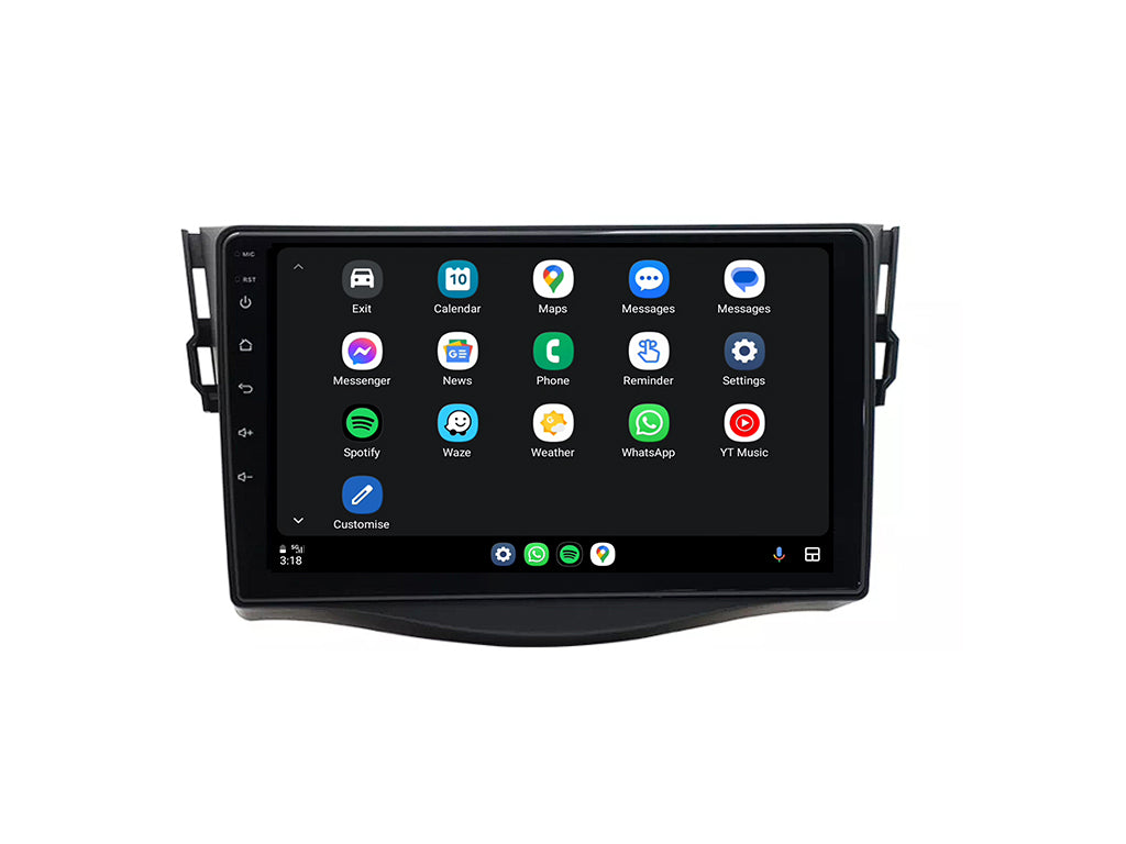 For 2006 - 2012 Toyota RAV4 9" CarPlay Android Auto Stereo