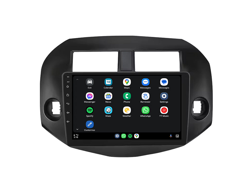 For 2005 - 2013 Toyota RAV4 10.1" CarPlay Android Auto Stereo