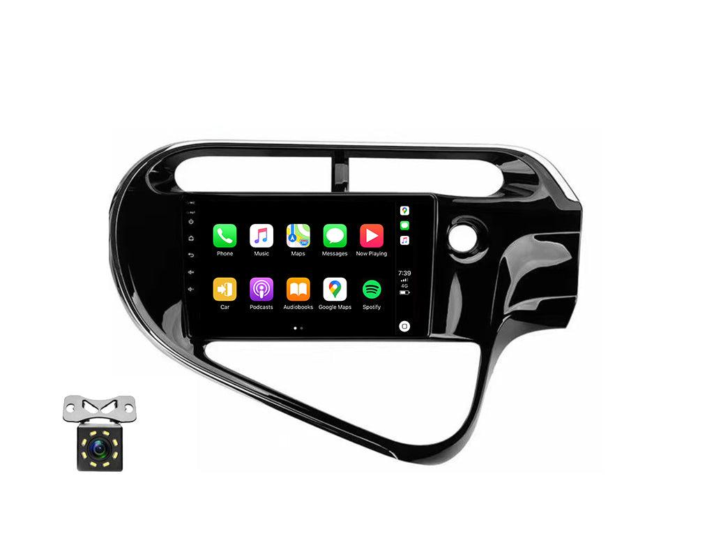 For 2017 - 2020 Toyota Prius C / Aqua CarPlay Android Auto Stereo