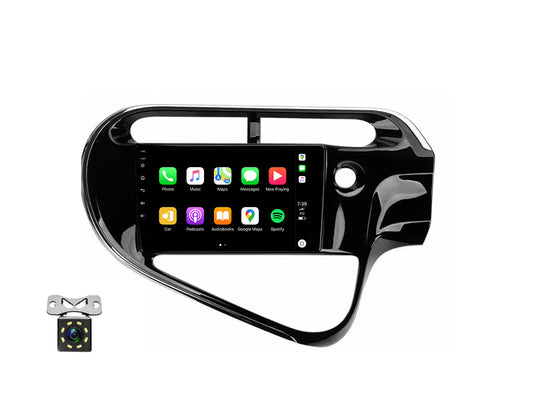 For 2017 - 2020 Toyota Prius C / Aqua CarPlay Android Auto Stereo