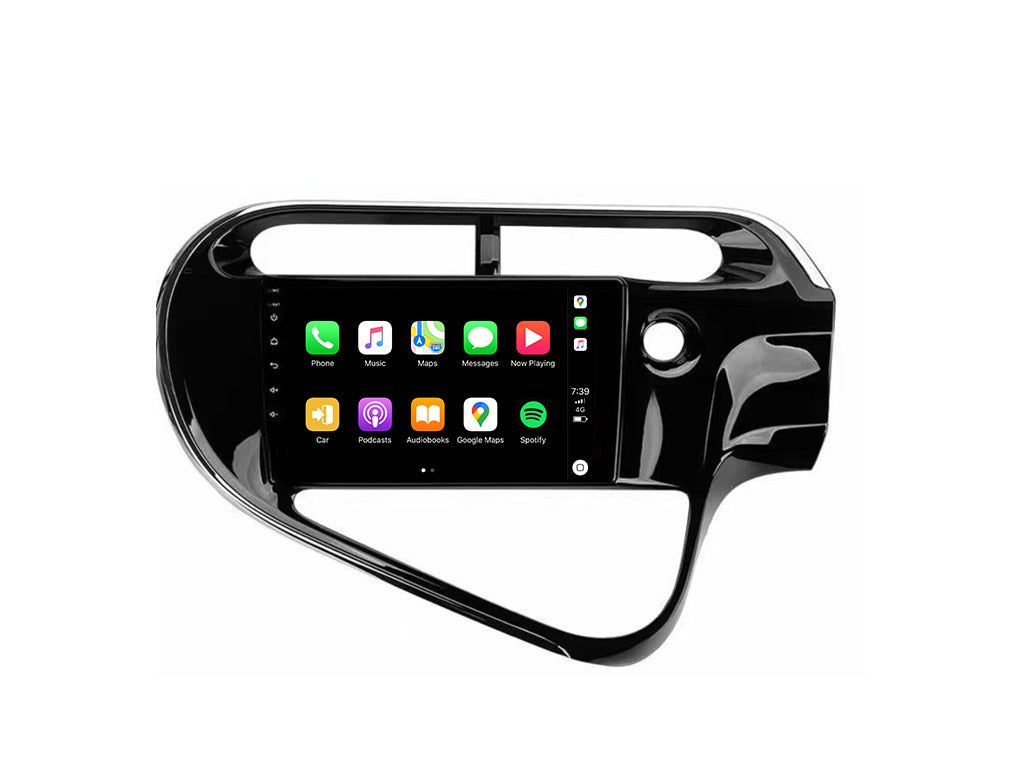 For 2017 - 2020 Toyota Prius C / Aqua CarPlay Android Auto Stereo