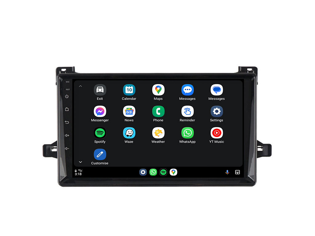 For Toyota Prius 2015 - 2020 Android Car Stereo Wireless CarPlay Android Auto