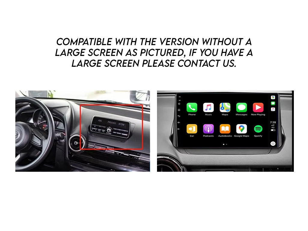 For 2014 - 2019 Holden Mazda CX-3 / Mazda 2 / Demio CarPlay Android Auto Stereo