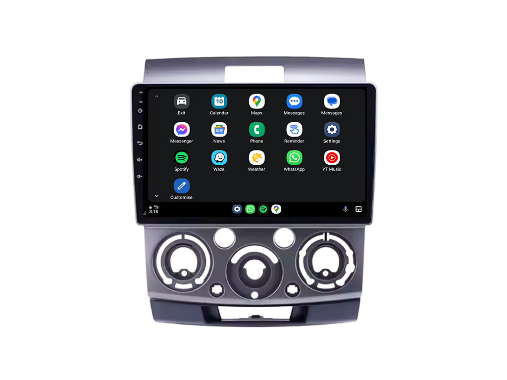 For 2012 - 2017 Mazda BT-50 CarPlay Android Auto Stereo