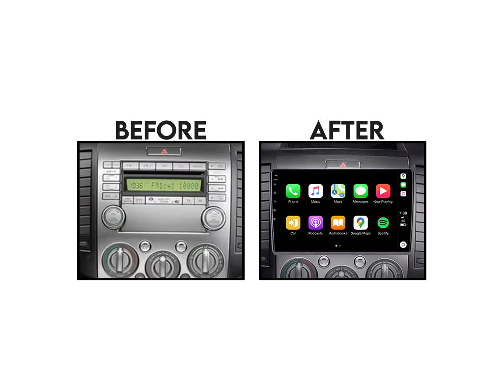 For 2012 - 2017 Mazda BT-50 CarPlay Android Auto Stereo