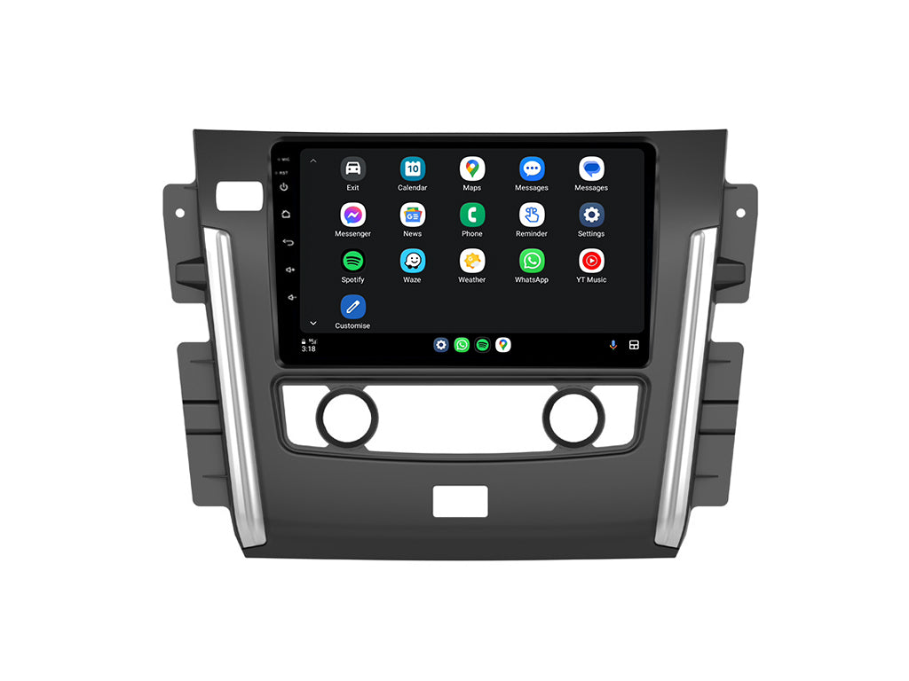 For 2015 - 2023 Nissan Patrol CarPlay Android Auto Stereo