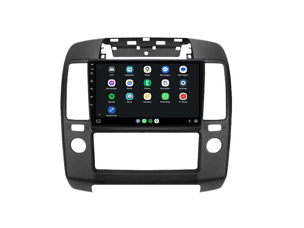 For 2006 - 2013 Nissan Navara CarPlay Android Auto Stereo