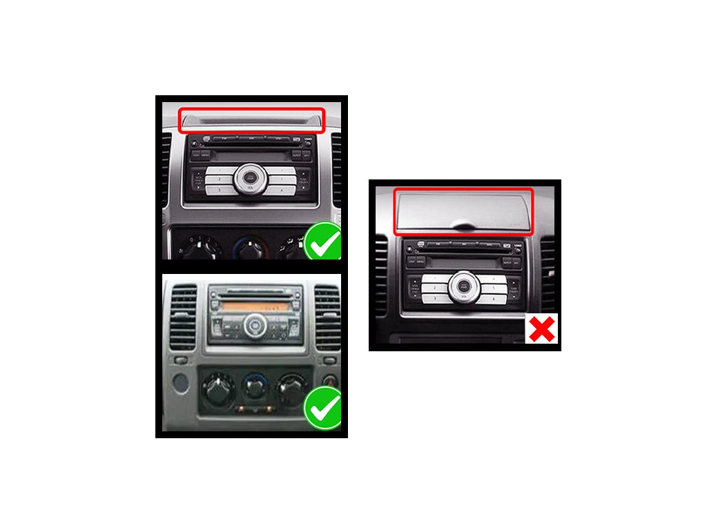 For 2006 - 2013 Nissan Navara CarPlay Android Auto Stereo