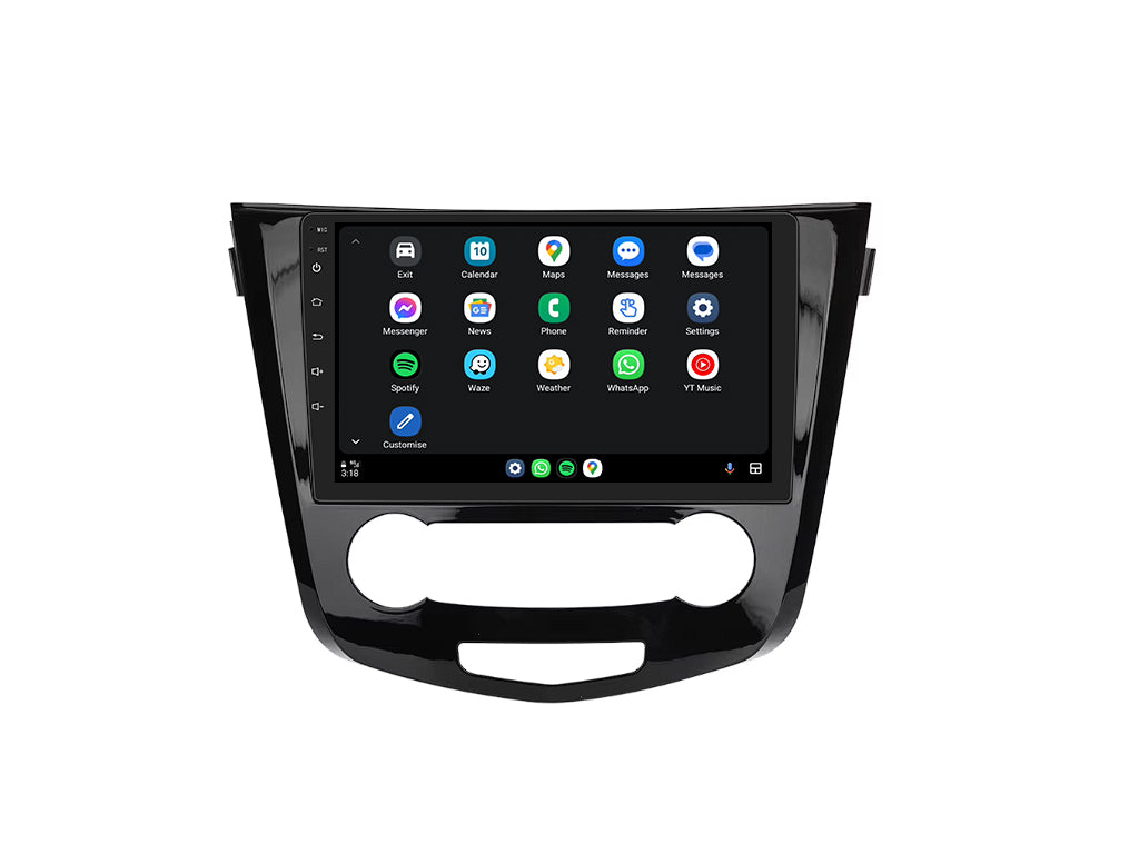 For 2014 - 2023 Nissan Qashqai / X-Trail CarPlay Android Auto Stereo