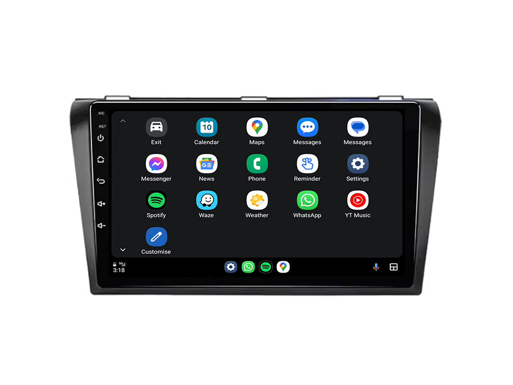 For 2004 - 2009 Mazda 3 / Axela CarPlay Android Auto Stereo