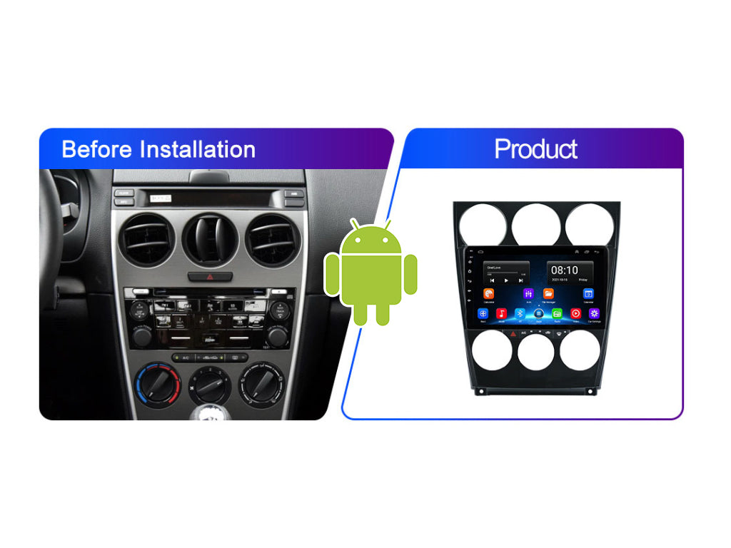 For Mazda 6 / Atenza 2004 - 2015 Android Car Stereo Wireless CarPlay Android Auto