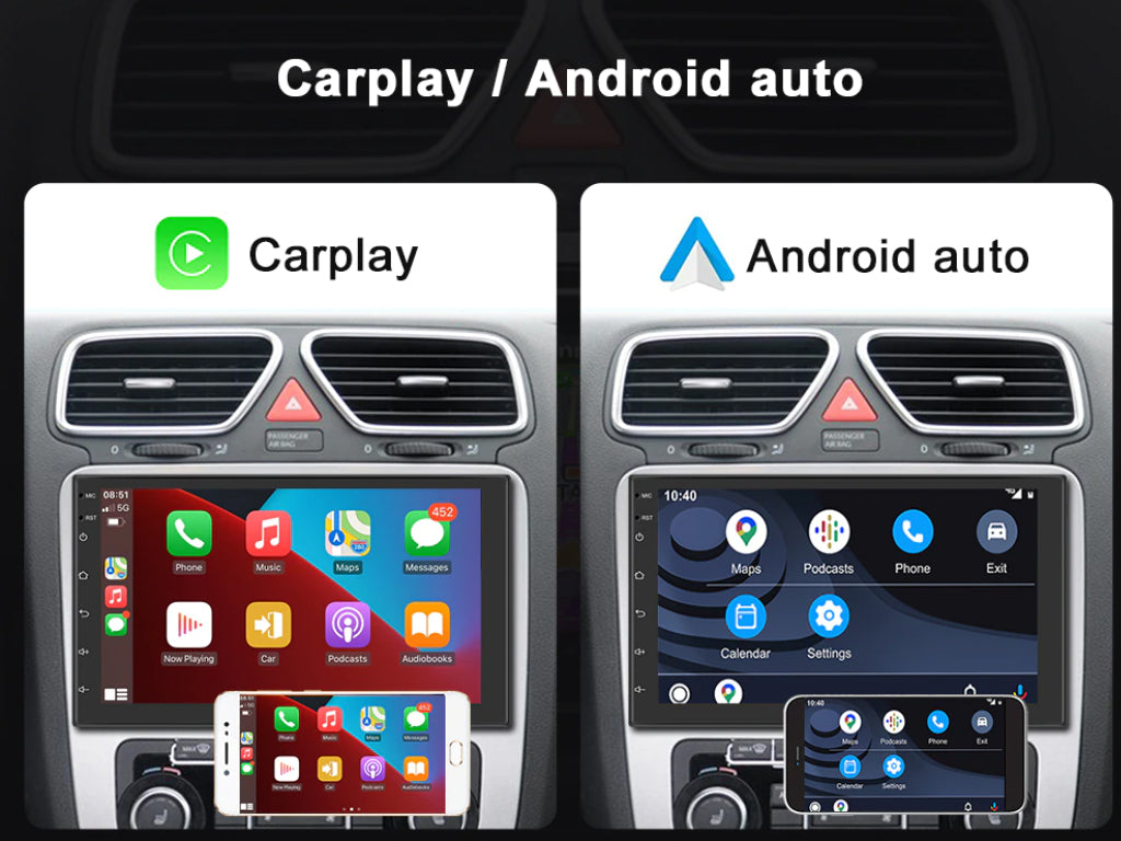 7" Android CarPlay Android Auto MP5 Player 4GB RAM 64GB ROM