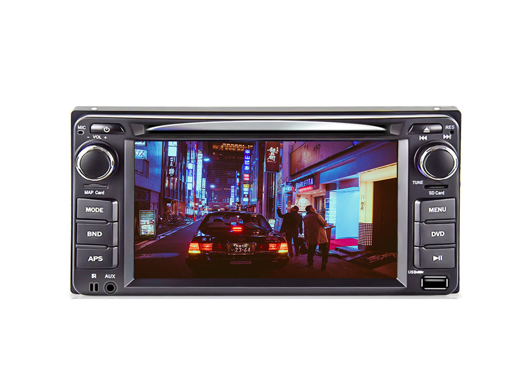 6.2" For Toyota Size Bluetooth CD DVD Player