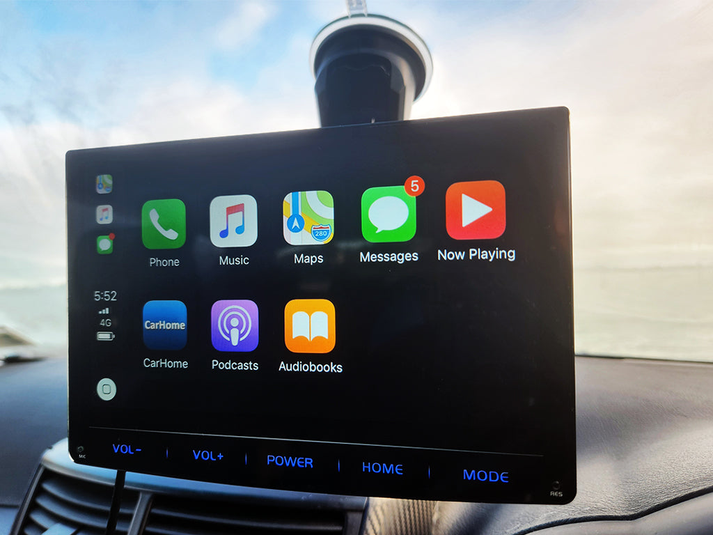 7" Portable CarPlay Android Auto Unit IPS Screen