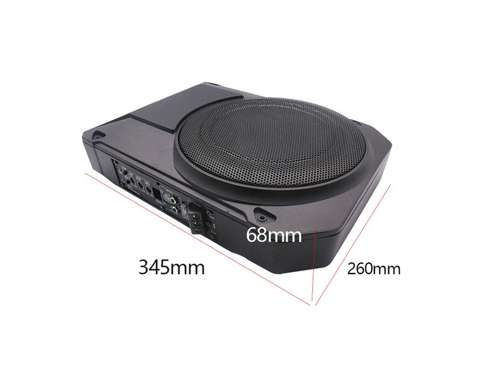 10" 800W Active Under Seat Car Subwoofer