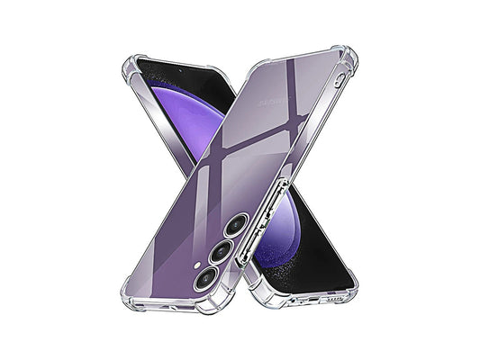 For Galaxy S23 FE Transparent Shockproof TPU Case 1.5mm