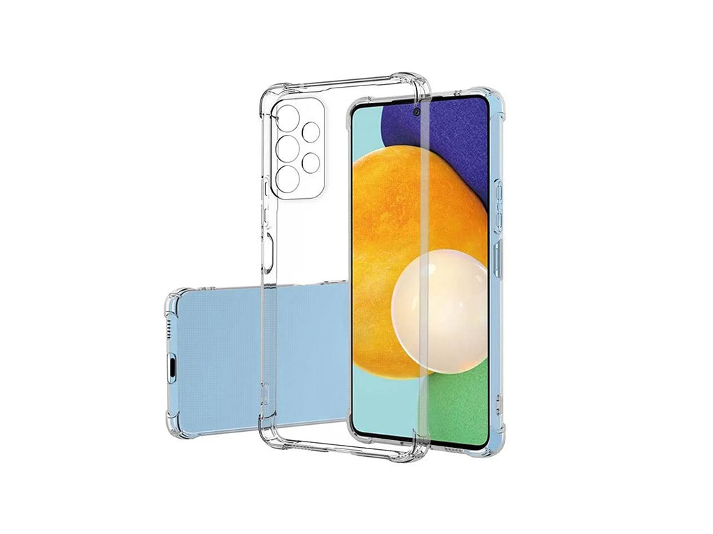 For Galaxy A23 4G/5G Transparent Shockproof TPU Case 1.5mm