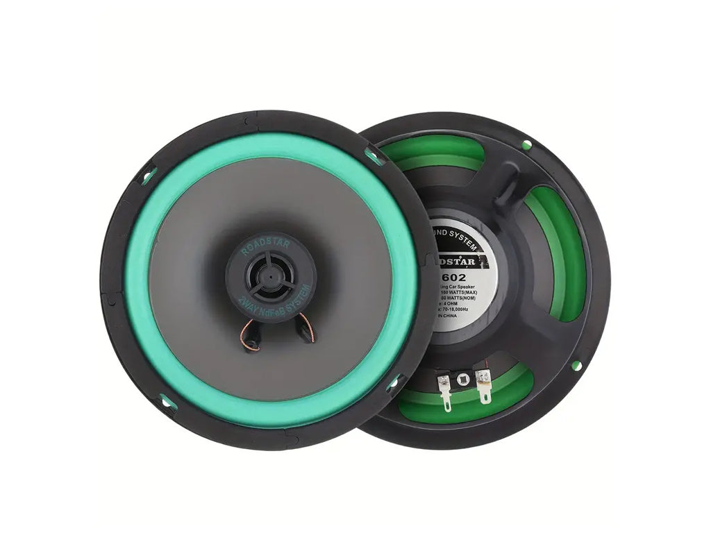 6.5" 2-Way Car Speakers 150W Max (1 Pair)