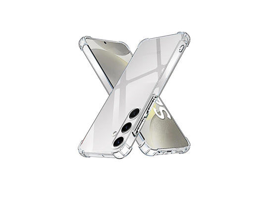 For Galaxy S24 Transparent Shockproof TPU Case 1.5mm