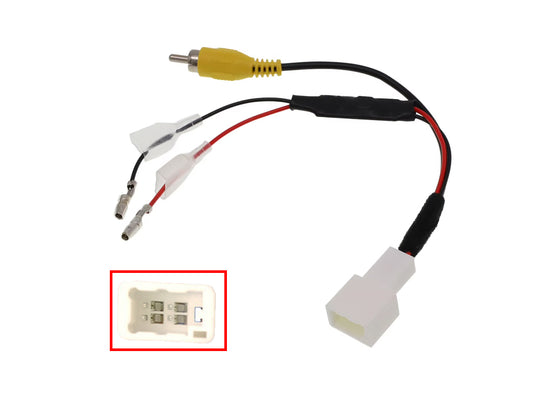 For Mazda Toyota Reverse Camera Video Retention Cable 4 Pin