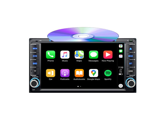 For Toyota 6.95" 200x100mm Car DVD Player – Wireless CarPlay & Android Auto, NZ FM RadioFor Toyota 6.95" 200x100mm Car DVD Player – Wireless CarPlay & Android Auto, NZ FM Radio