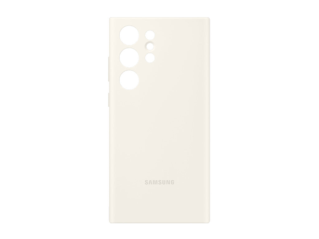 Samsung Galaxy S23 Ultra 5G Silicone Case - Cream