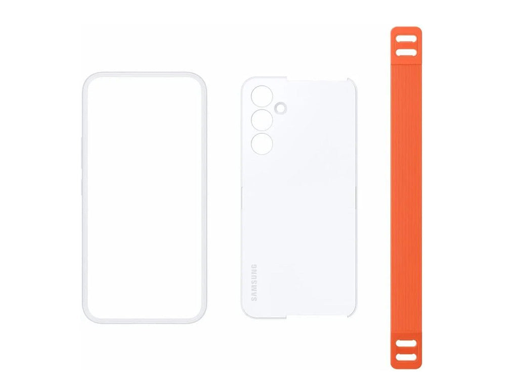 Samsung Galaxy A54 5G Haze Grip Case - White