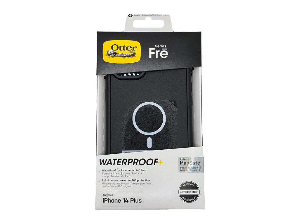 OtterBox iPhone 14 Plus Fre Series Magsafe Case - Black