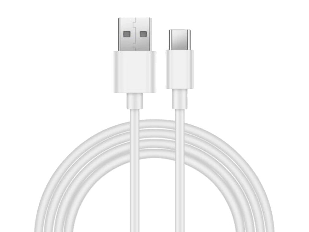 2x 2A USB Cable Type-C 2M White