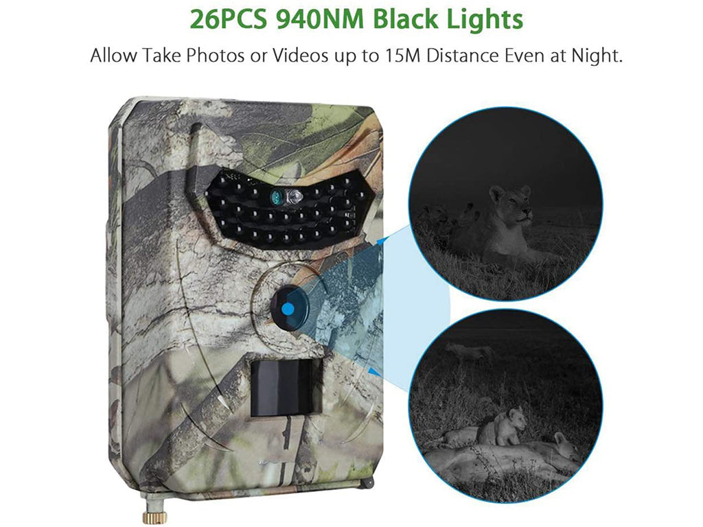 1080P Hunting Trail Camera 26 LED